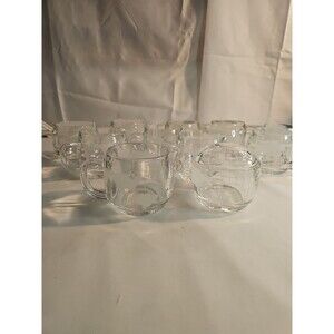Vintage 1970s Nestle World Map Mugs with Cream and Sugar Set 12pcs